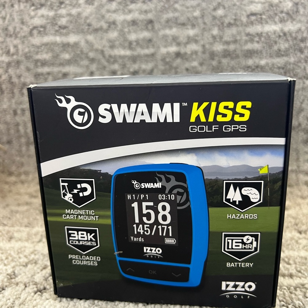 COPY - Brand new never opened the Swami kiss golf GPS